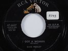 Rockabilly 45 ELVIS PRESLEY I Got A Woman RCA VICTOR