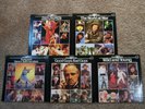 (5) LP's Great Movies Series James Bond  Peter Gunn Star Wars Jaws Shaft  ALL NM