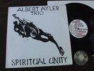 LP Albert Ayler Trio Spiritual Unity ESP 1002  Bellsound | NM to EX