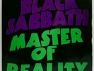 RARE-BLACK SABBATH MASTER OF REALITY-UNIQUE COVER LP MALAYSIA SINGAPORE RADO-EX+
