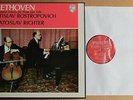 ROSTROPOVICH RICHTER Beethoven Complete Cello Sonatas PHILIPS 2LP BOX 2ED MINT-