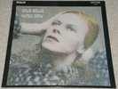 DAVID BOWIE Hunky Dory RARER EARLY UK Pre-Mainman EX+ LP, PLAYS SUPERBLY + INNER