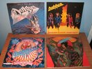 Dokken LPs-Tooth & Nail Under Lock & Key Back For The Attack Beast From The East