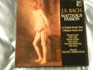 j.s. bach matthäus passion 3 lp im karton mit beilage