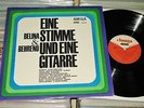 Belina & Siegfried Behrend - LP (VG+) Eine Stimme und eine Gitarre/AMIGA STEREO