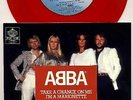 ABBA  - Take a Chance On Me - I'm a Marionette 7 Inch RED Vinyl Single - SWEDEN.