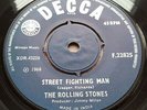 THE ROLLING STONES-STREET FIGHTING MAN RARE INDIA 7'' PS 1968 COMPANY SLEEVE