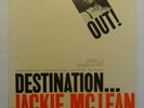 JACKIE MCLEAN / DESTINATION OUT / BLUE NOTE LP BST 84165 BLACK 