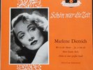 Marlene Dietrich:Schön war die Zeit      Deutsche Polydor LP