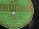 Hjalmar Peterson - 78rpm single 10-inch – Columbia #E-3494 Nikolina