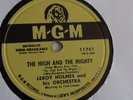 LeRoy Holmes - 78rpm single 10-inch – M-G-M #11761 The High And The Mighty