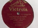 Enrico Caruso - 78rpm single 10-inch  Victrola #87269 Les Pecheurs de Perles