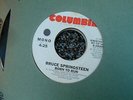 Bruce Springsteen vg+-ex promo mono / stereo 7 Born to Run / same