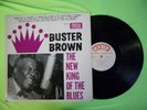 Rare Original 1961 Blues LP: Buster Brown - New King Of The Blues - Fire FLP 102