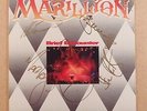 MARILLION w/ FISH SIGNED UNPLAYED GOLD PROMO STAMP 1986 BRIEF ENCOUNTER MINI LP