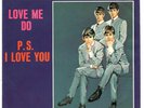 The Beatles LOVE ME DO Tollie T-9008 Original Picture Sleeve Only - No Record