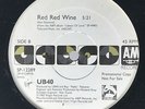 UB40 Red Red Wine Vinyl Record Rare Promo 12