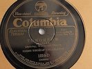Eddie Thomas' Collegians  - 78rpm single 10-inch - Columbia Viva-Tonal #1210-D