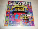 Guns N Roses Slash Living The Dream 2 Lp Yellow vinyl + Slash Signed card 250