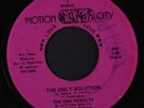 END RESULTS: The Only Solution / Reminiscing 45 (dj copy rubber stamp ol)