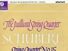 SAX 2325 B/S ED1 UK - SCHUBERT - STRING QUARTET NO. 15 - JULLIARD QUARTET - NM