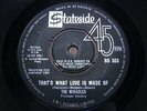MIRACLES   That's What Love Is Made Of   EX   1964 UK STATESIDE SS 353   R&B Sou