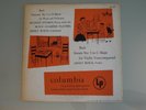 ADOLF BUSCH Bach Sonata 5 Solo Violin, COLUMBIA LP, ML 4309 NM