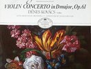 Beethoven: Violin Concerto in D major Op.61 LP Denes Kovacs Janos Ferencsik MINT