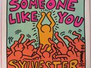 SYLVESTER Someone Like You 45 w/ KEITH HARING original art cover VG++ PS 7”