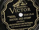 Jelly-Roll Morton's Red Hot Peppers/Dixieland Jug Blowers VICTOR 20415 V+ JAZZ78