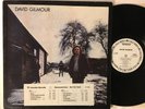 DAVID GILMOUR - SELF TITLED - US COLUMBIA PROMO LP pink floyd s/t debut solo VG+