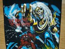 IRON MAIDEN RARE ORIGINAL NUMBER OF THE BEAST 1982 BACK PATCH