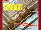 BEATLES: PLEASE PLEASE ME Parlophone PCS3042 Stereo Circa 1985 Blue Box Edition