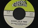 NETO PEREZ & ORIGINALES: Olvidarte No He Podido / La Sombra 45 (very sl lbl wea