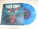TIGER ARMY V RED AQUA SPLATTER Vinyl LP PSYCHOBILLY colored Punk Rock