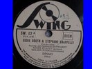 Django Reinhardt Swing SW-12 Eddie South & Grappelly Daphne & Dinah 78rpm