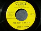 1967 GARAGE--SITES N' SOUNDS--THE NIGHT IS SO DARK / 
