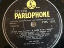 Beatles LP A hard days night UK Parlophone yellow & Black mono 1st press -3N -3N