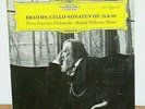DGG Tulips STEREO SLPM 139119 1 ED BRAHMS Cello Sonatas FOURNIER FIRKUSNY NM