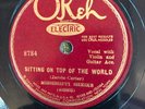 Okeh 8784 Mississippi Sheiks SITTING ON TOP OF WORLD 78 rpm Delta  BLUES  E A-1