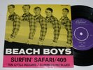 Mega rare The Beach Boys EP Surfin Safari/409 Capitol Sweden Exc/Exc