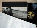 U2 The Joshua Tree + Insert + Black Inner A-3U B-1U UK LP Island U26 1988 EX/EX