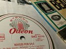 Beatles/BLAUER SEITENBALKEN TOP-RAR #Beatles for sale#Odeon SMO 83790-weißgold