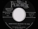Black Gospel 45 - Original Soul Seekers - Everything Belongs - Peacock VG++ mp3