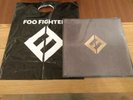 FOO FIGHTERS CONCRETE AND GOLD VINYL LP AND CARRIER BAG