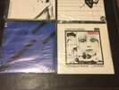 4  x Rare Early 7” Singles by U2 on orange/yellow Vinyl