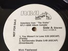 Mick Fleetwood Mac RARE Album Sampler Promo The Visitor RCA 12