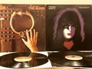 2 KISS LPs - THE ELDER AND PAUL STANLEY SOLO LP Vinyl Albums Original Pressing