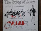 STORY OF JAZZ Langston Hughes 1954 LP Folkways 7312 rare VG+ vinyl 10