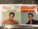 Elvis Presley  Hound Dog 1964 & Wooden Heart Gold Standard Picture Sleeves lot